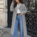 Load image into Gallery viewer, Button-Front Knit Long Cardigan
