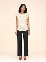 Load image into Gallery viewer, Office Satin Solid & Slim Tops