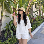 Load image into Gallery viewer, Summer Linen Matching Set