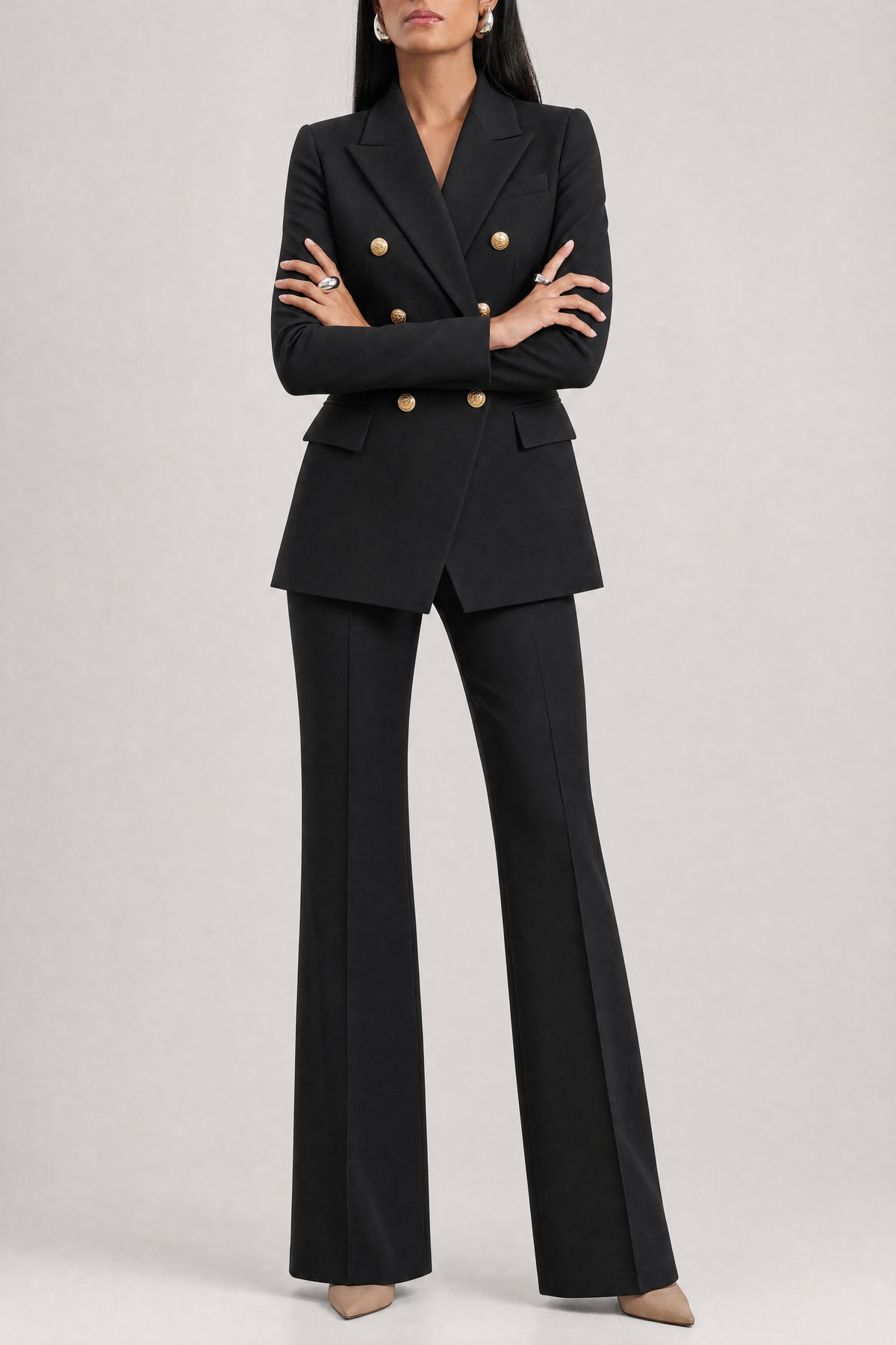 Marlowe Suit in Black - studio view 5