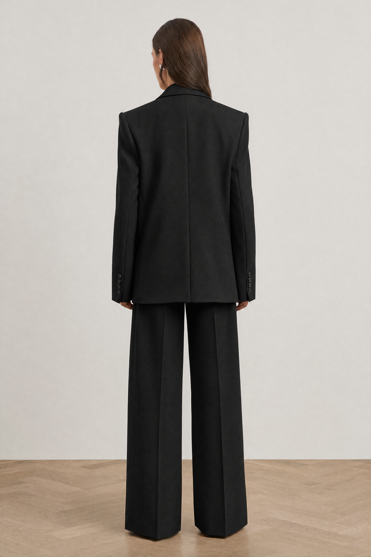Sloane Suit in Black - studio view 4