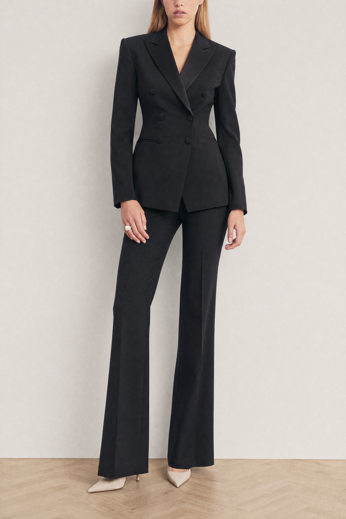 Aurelia Suit in Black - studio view 4