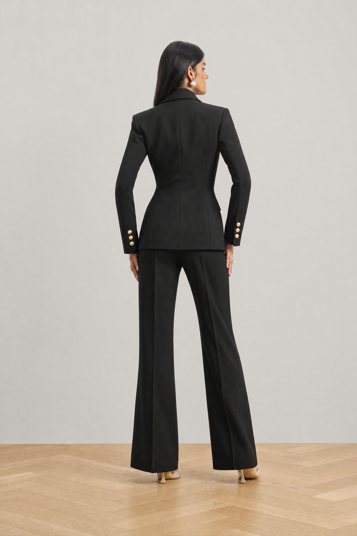 Marlowe Suit in Black - studio view 4