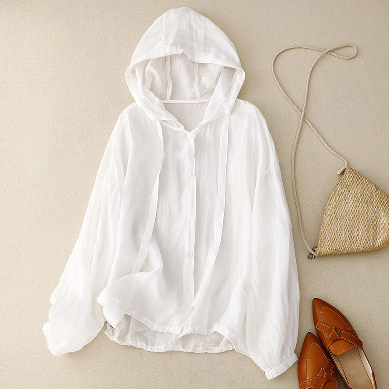 Women's Taylor Linen Hoodie