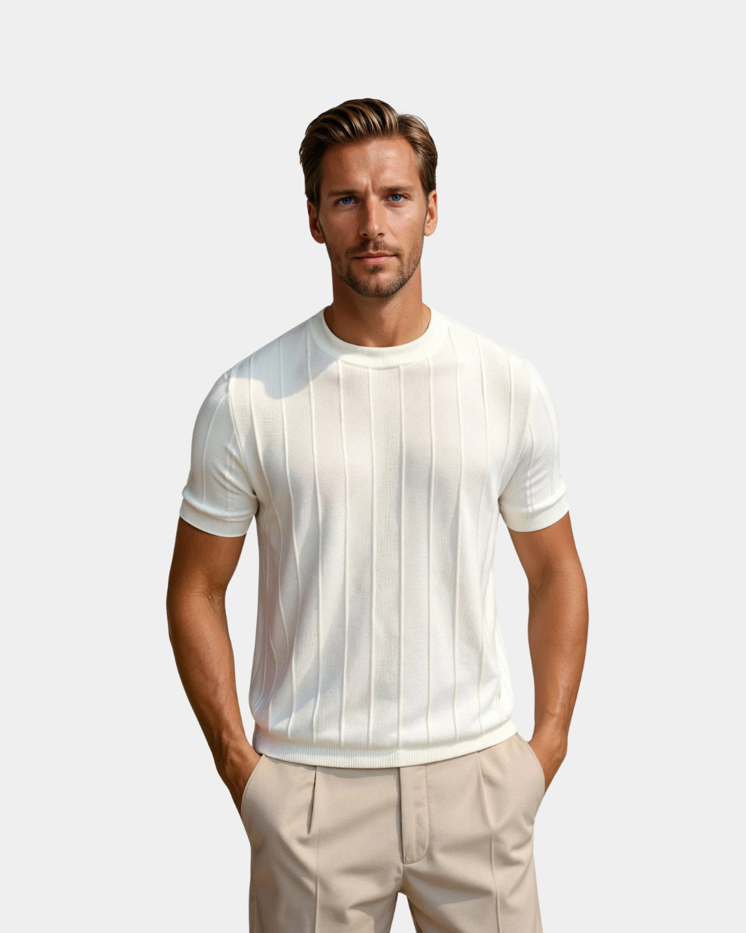 Elite Ribbed Knit Shirt