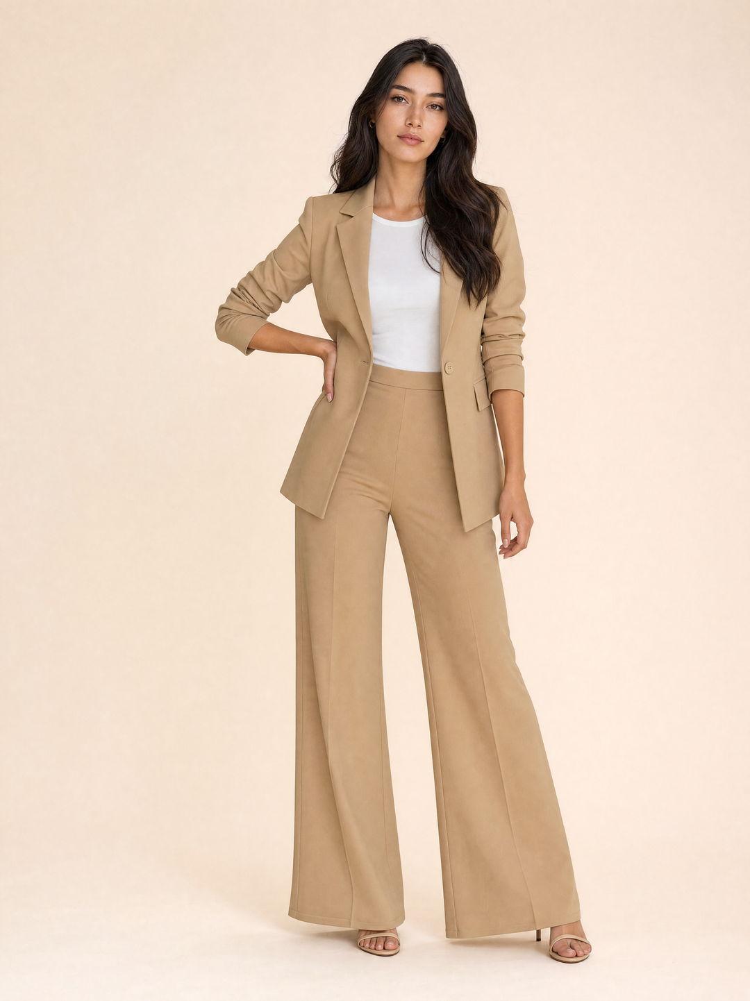 Autumn Mid Sleeve Formal 2 Piece