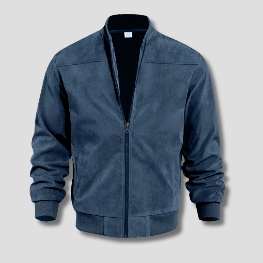 HARRINGTON OXFORD | FAUX SUEDE BOMBER JACKET FOR MEN