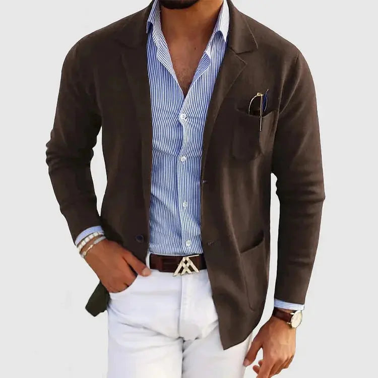 Harrington Oxford | Men’s Casual Knit Blazer