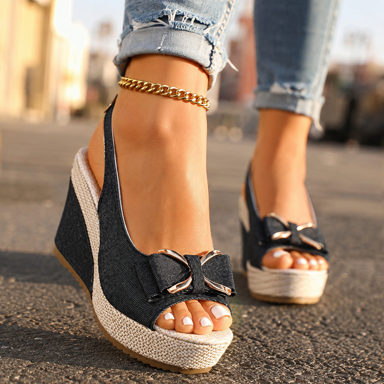 Women's Comfortable Supportive Wedge Sandals
