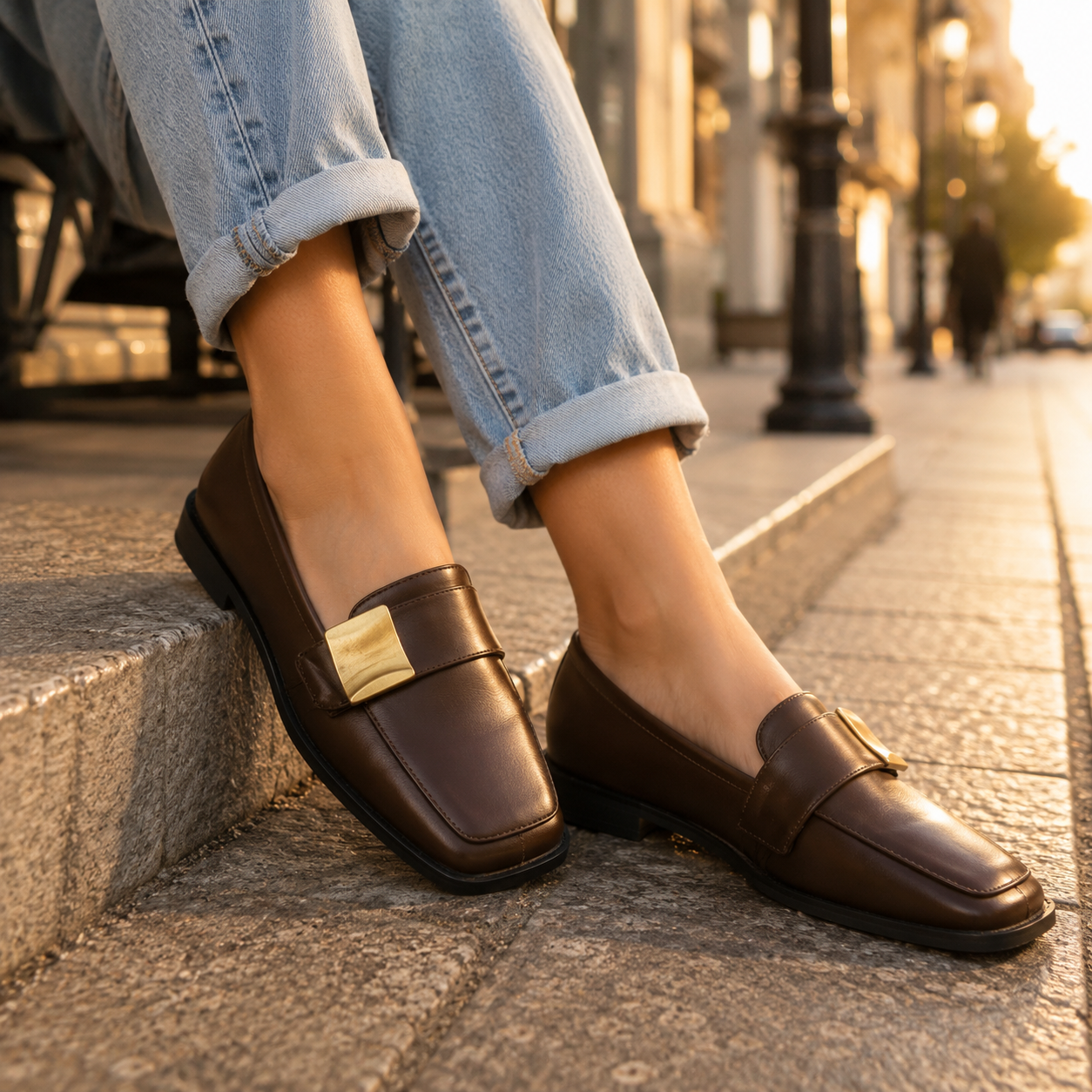 Women's Everyday Square Toe Moccasins
