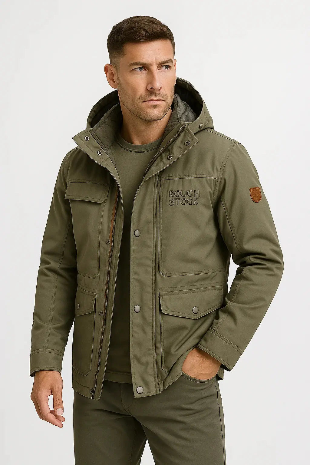 Harrington Oxford | Men's Insulated Waterproof Puffer Jacket for Outdoor Activities