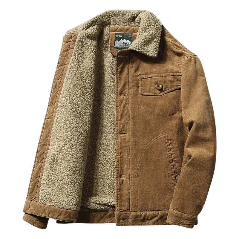 Harrington Oxford | Men’s Corduroy Trucker Jacket