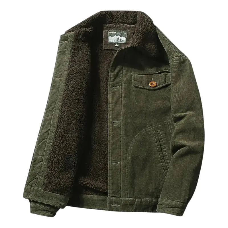 Harrington Oxford | Men’s Corduroy Trucker Jacket