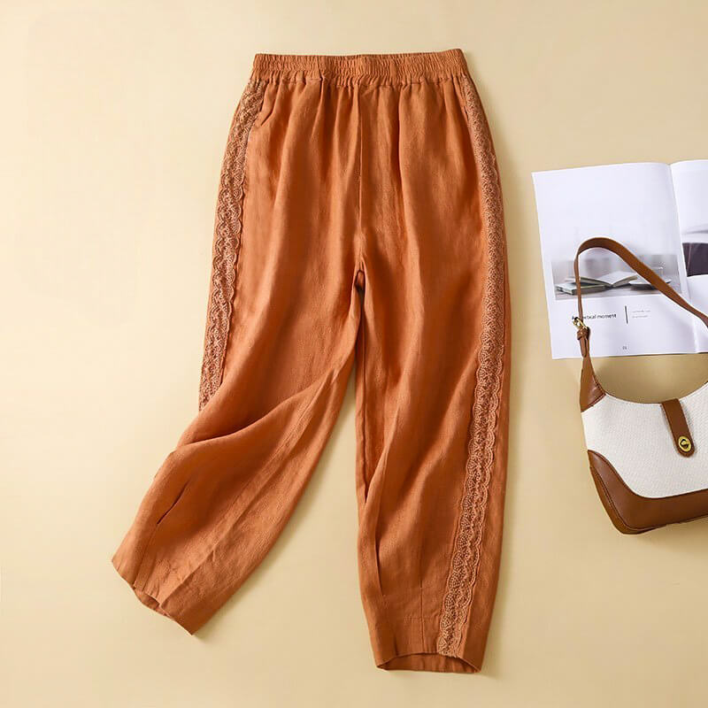 Women's Cotton-Linen Pants