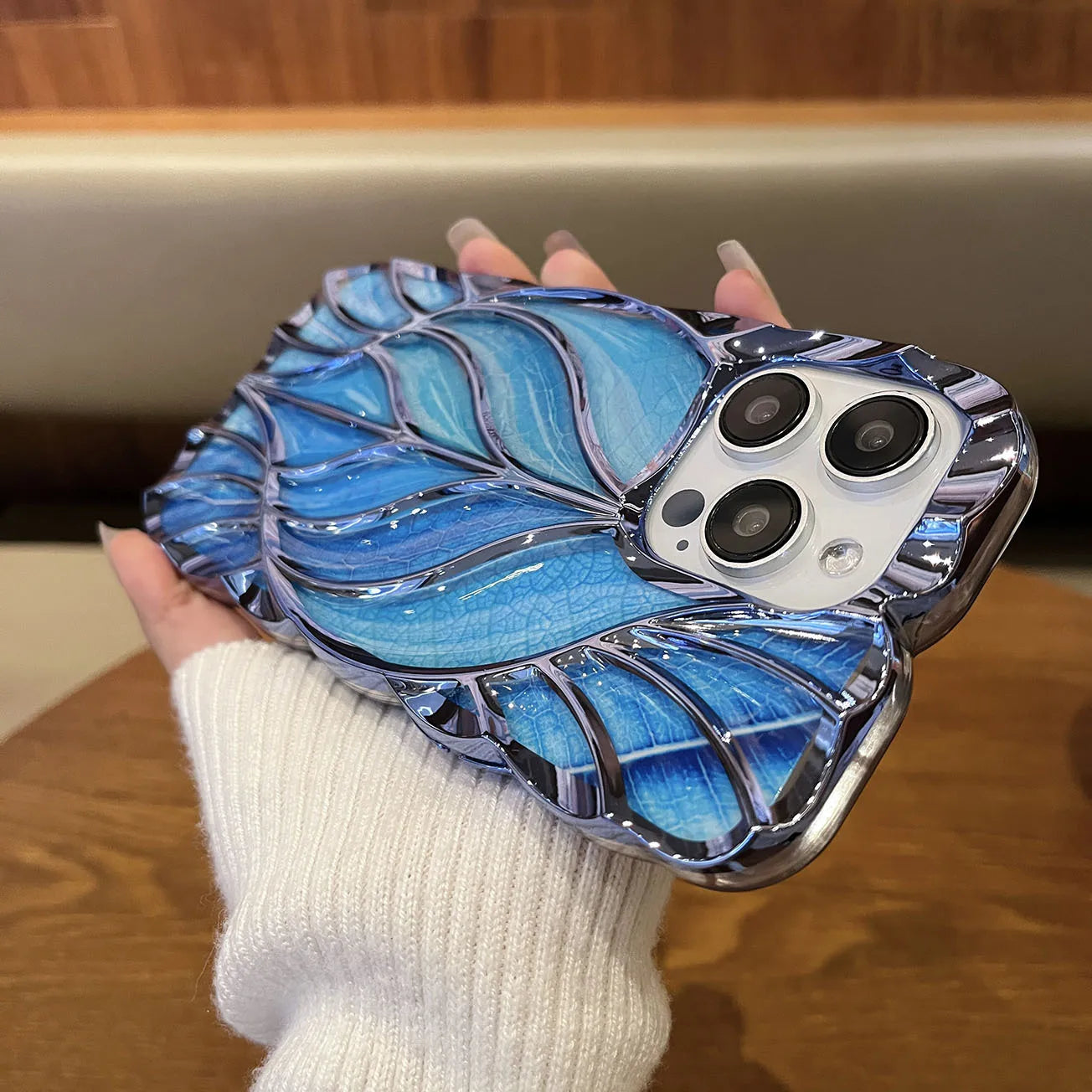 3D Leaf Protective IPhone Case
