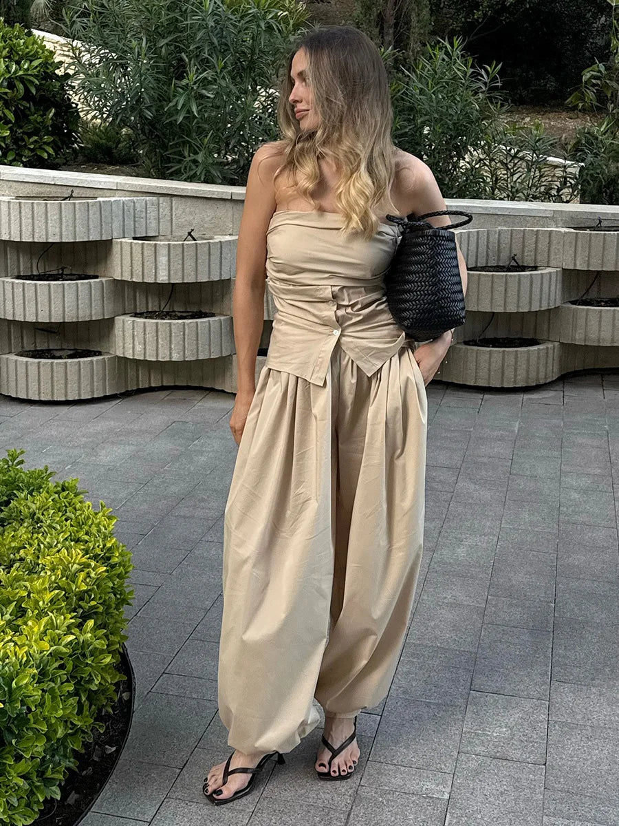 Women's Barrel Trousers