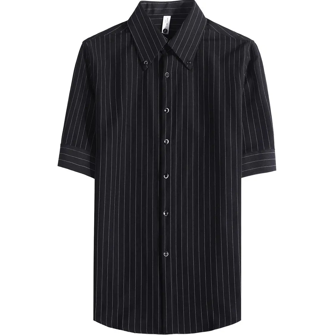Slim Fit Striped Dress Shirt