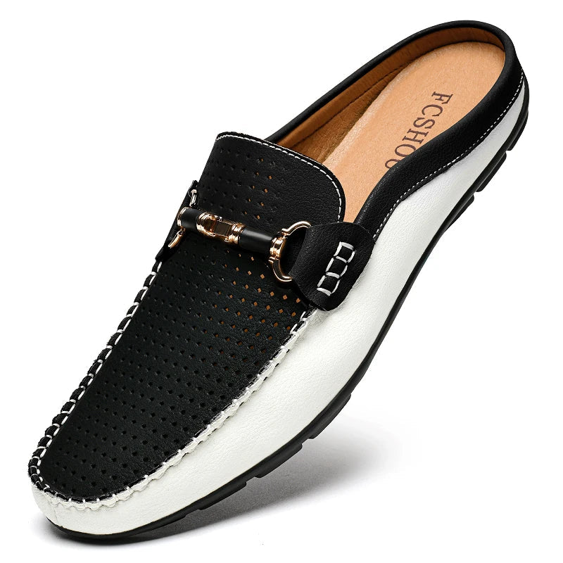 Women's Orthopedic Leather Mules