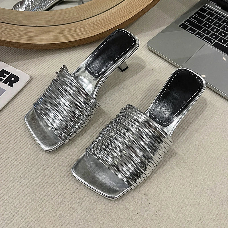 Women's Elegant Slip On Sandals
