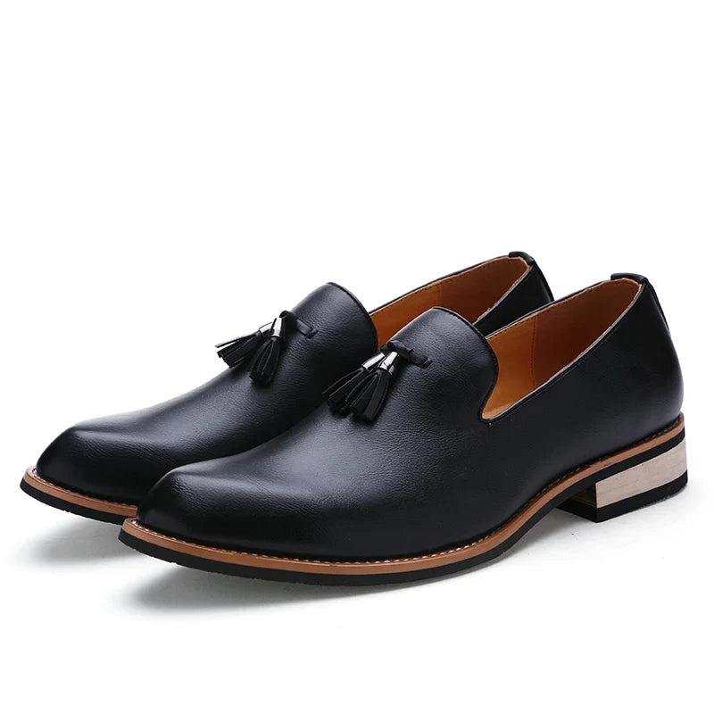 Women's Leather Wedding Dress Loafers