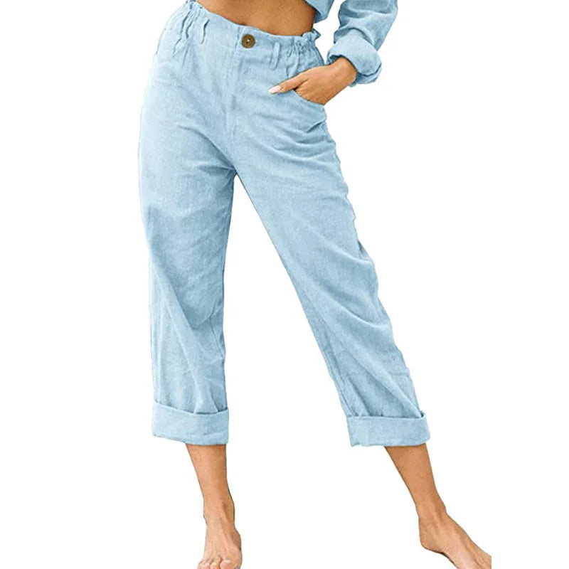 Women's Casual Ankle Trousers