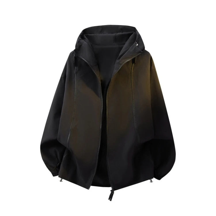 Relaxed Fit Hooded Coat
