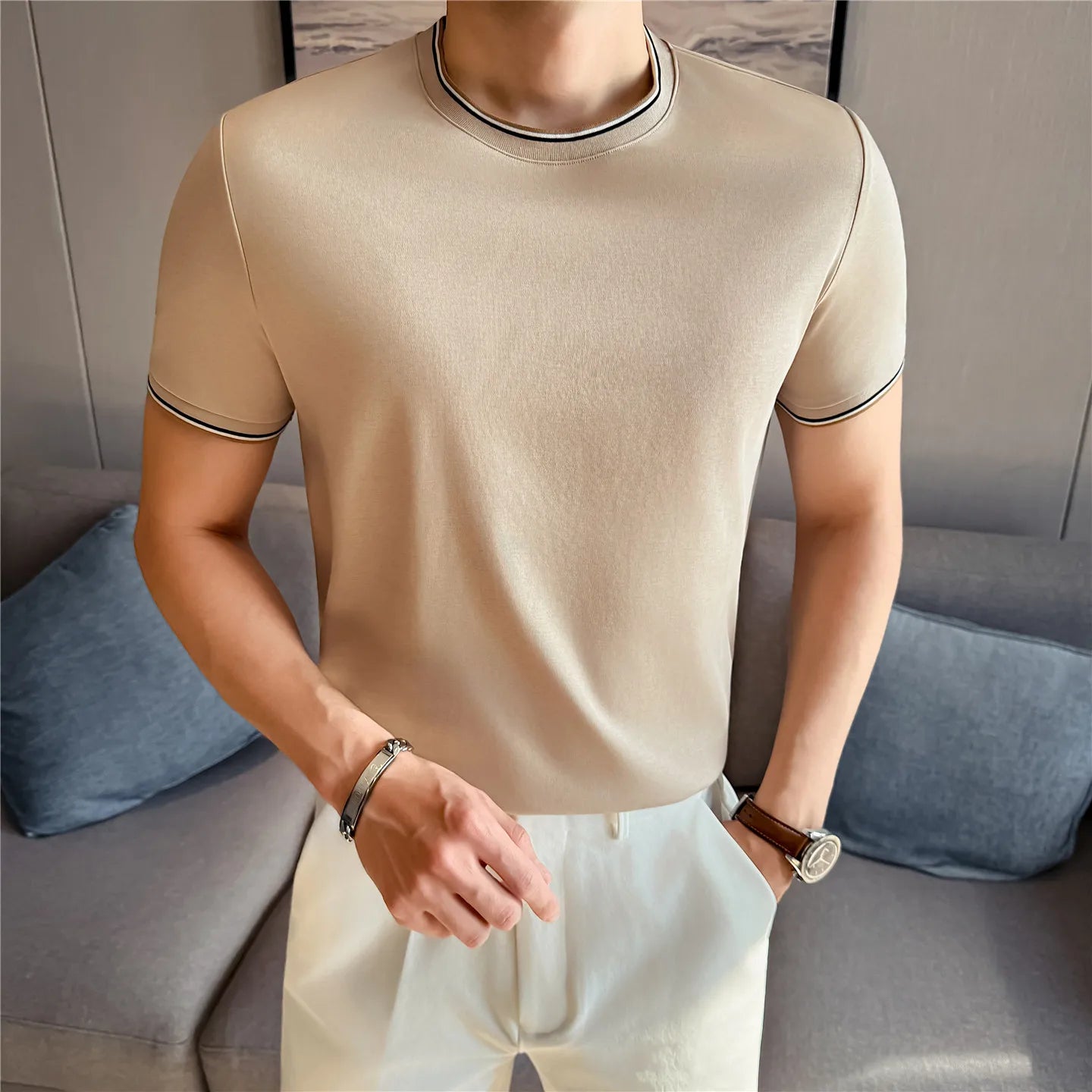 Slim Fit Short-Sleeve T-Shirt