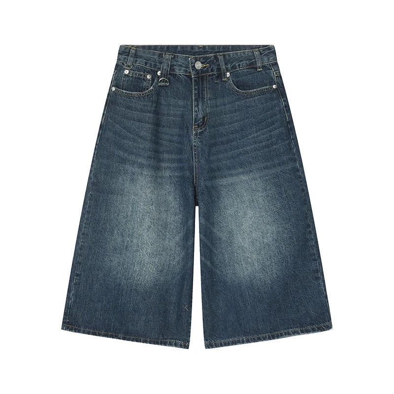 Women's Vintage Baggy Denim Shorts