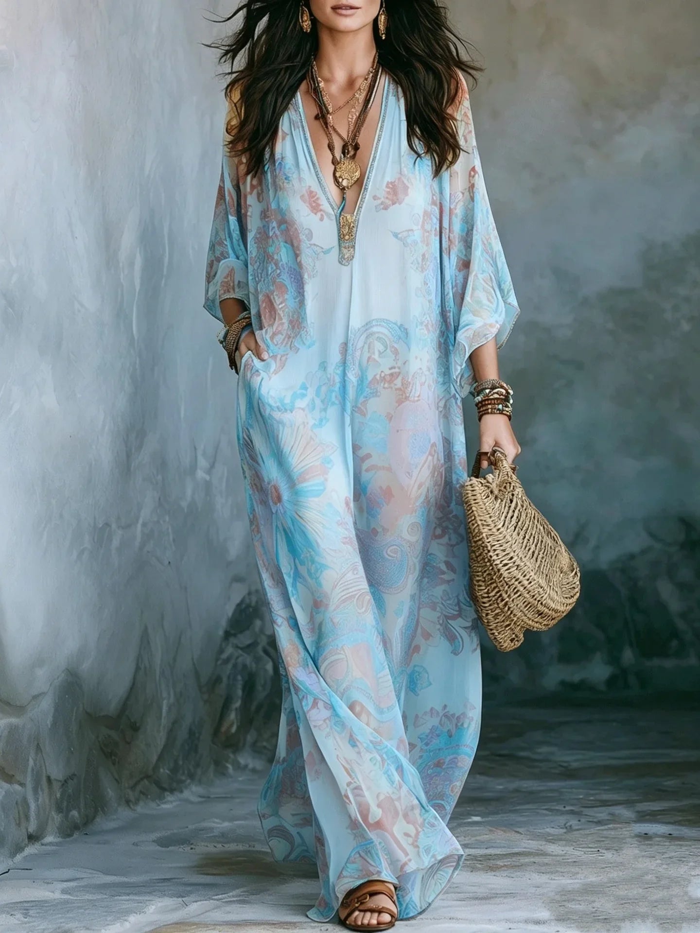 Women's Aurélie Bohemian Maxi Dress