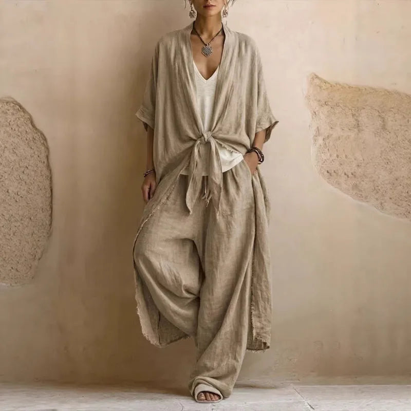 Women's Bohemian Two-Piece Outfit