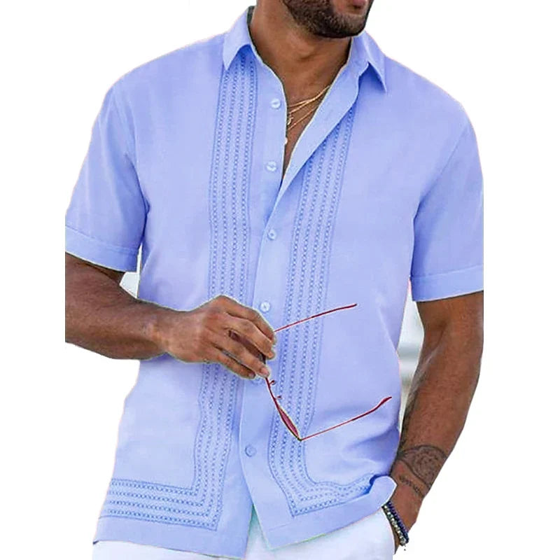 Women's Embroidered Button Down Shirt