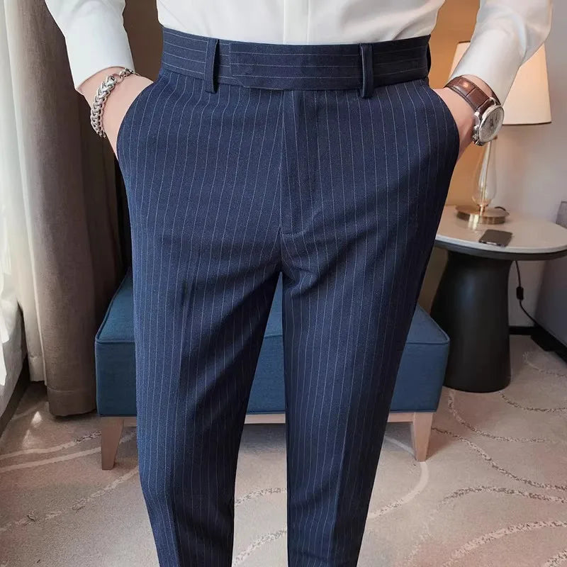 Slim Fit Suit Trousers