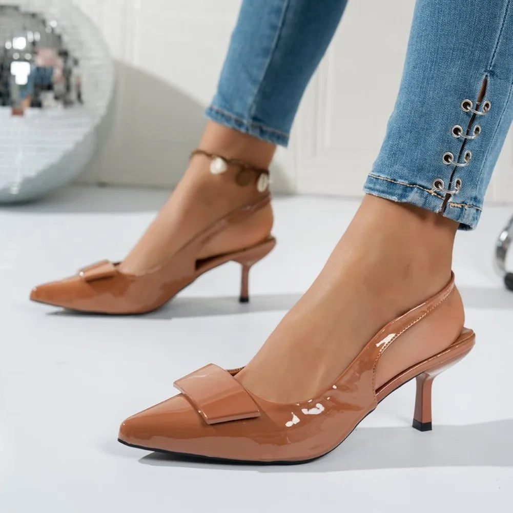 Women's Pointed Slingback Heels