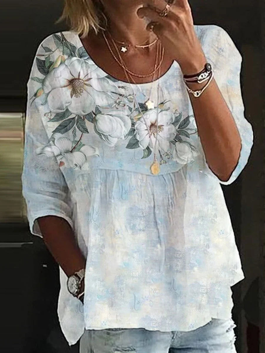 Women's Floral Print Blouse