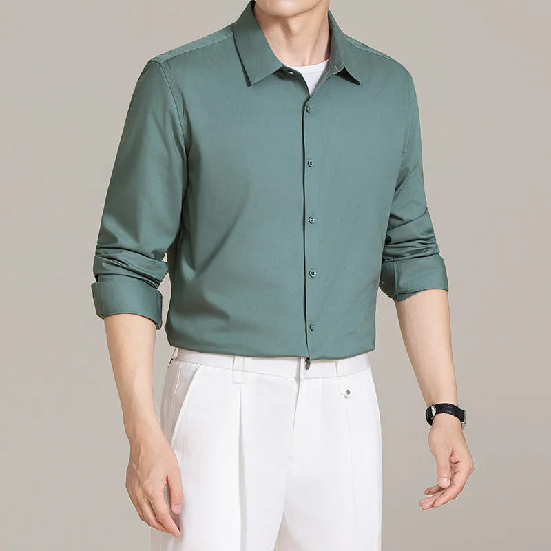 Slim Fit Long-Sleeve Shirt