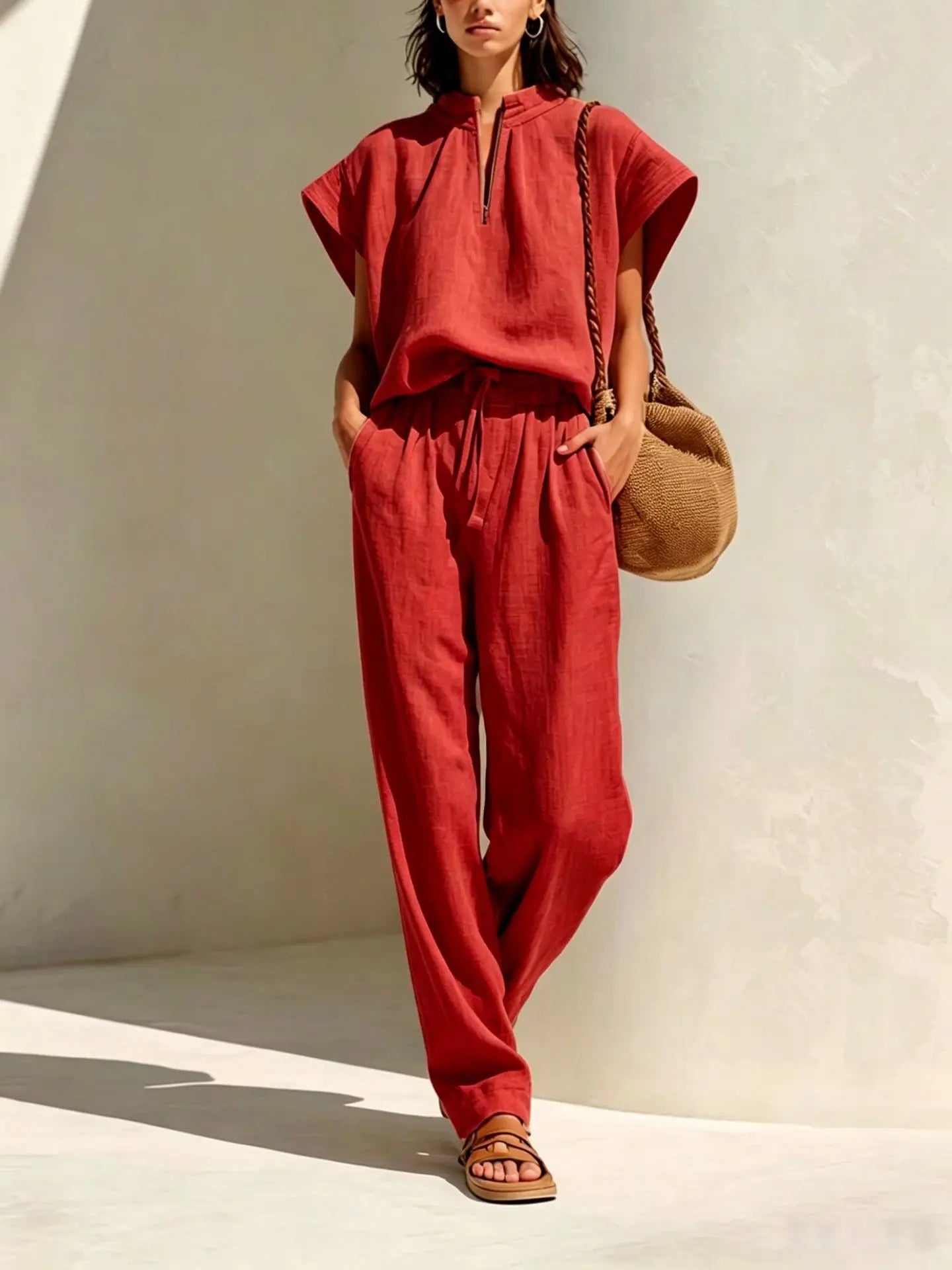 Women's Relaxed Two-Piece Set