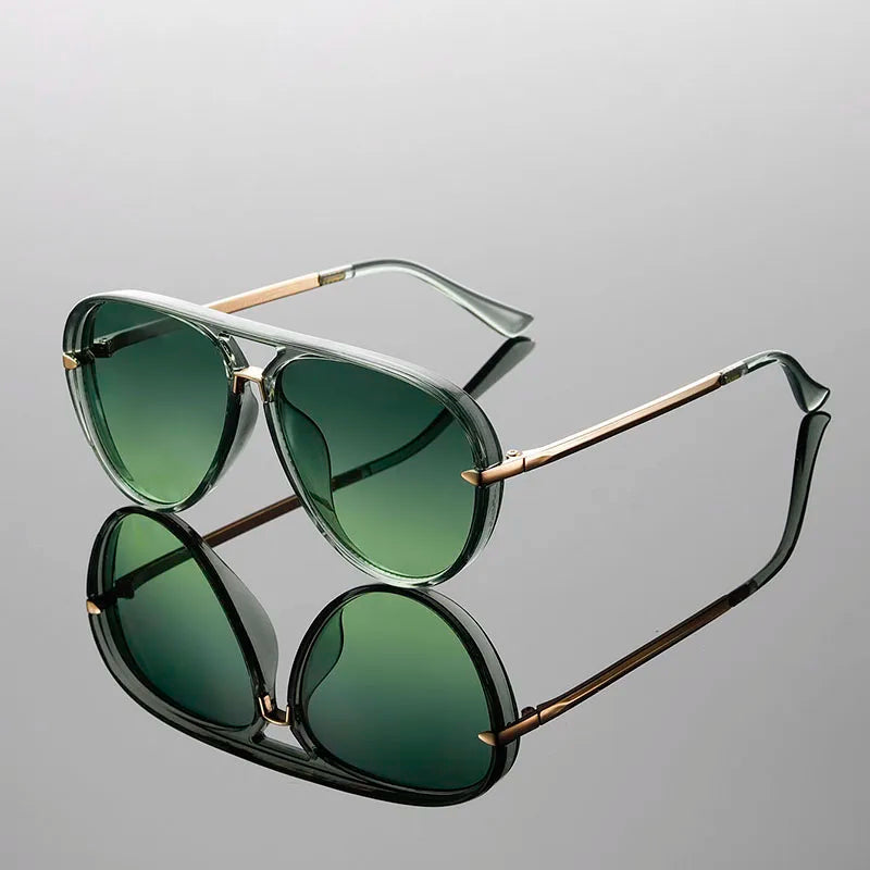 Retro Aviator Sunglasses