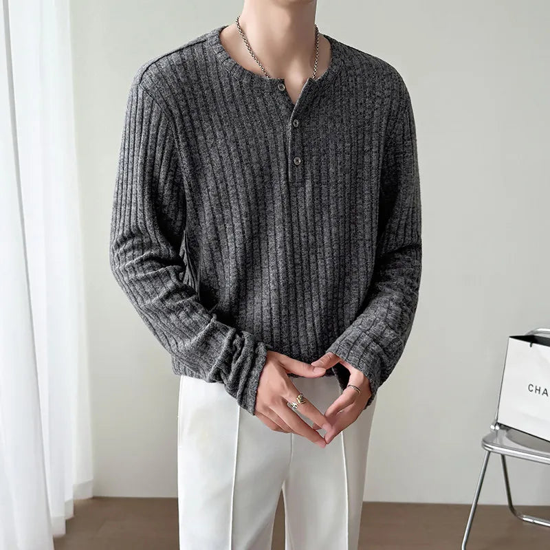Relaxed Fit Striped Long-Sleeve T-Shirt