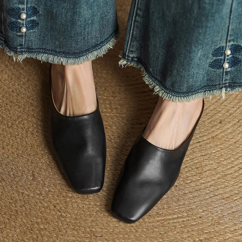 Women's Genuine Leather Flats
