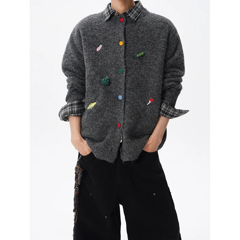 Relaxed Fit Wool Coat