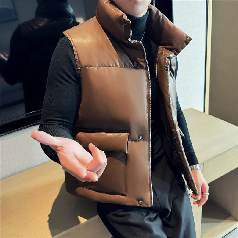 Leather Waistcoat
