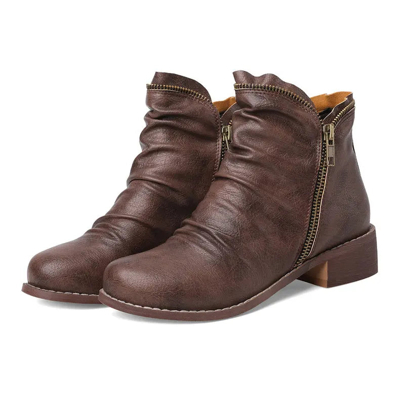 Women's Soft Leather Boots
