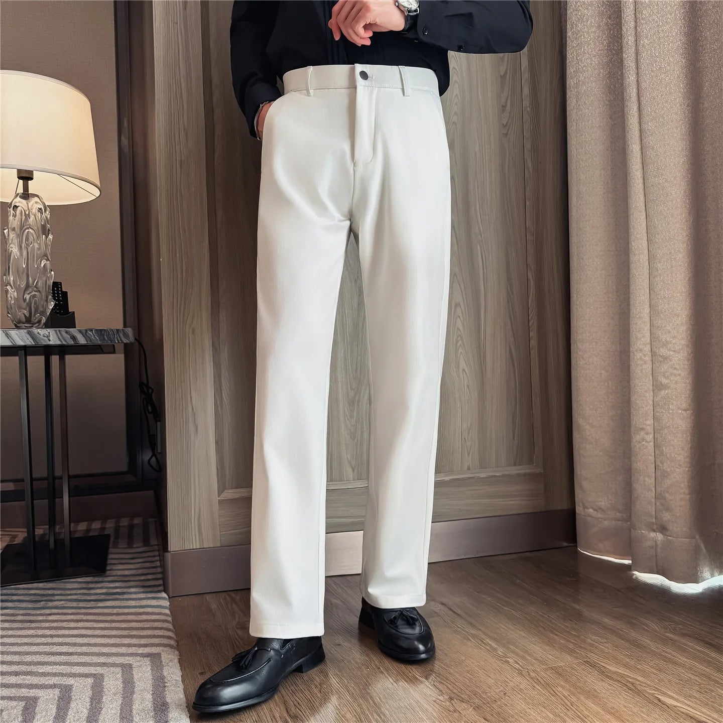 Relaxed Fit Suit Trousers
