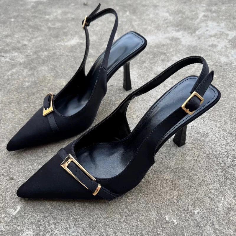 Women's Pointed Slingback Heels