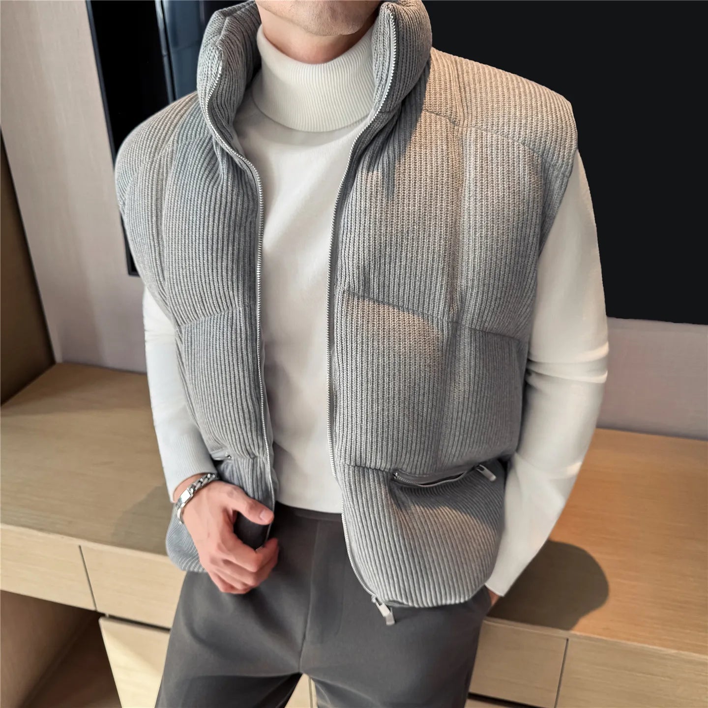 Relaxed Fit Puffer Jacket