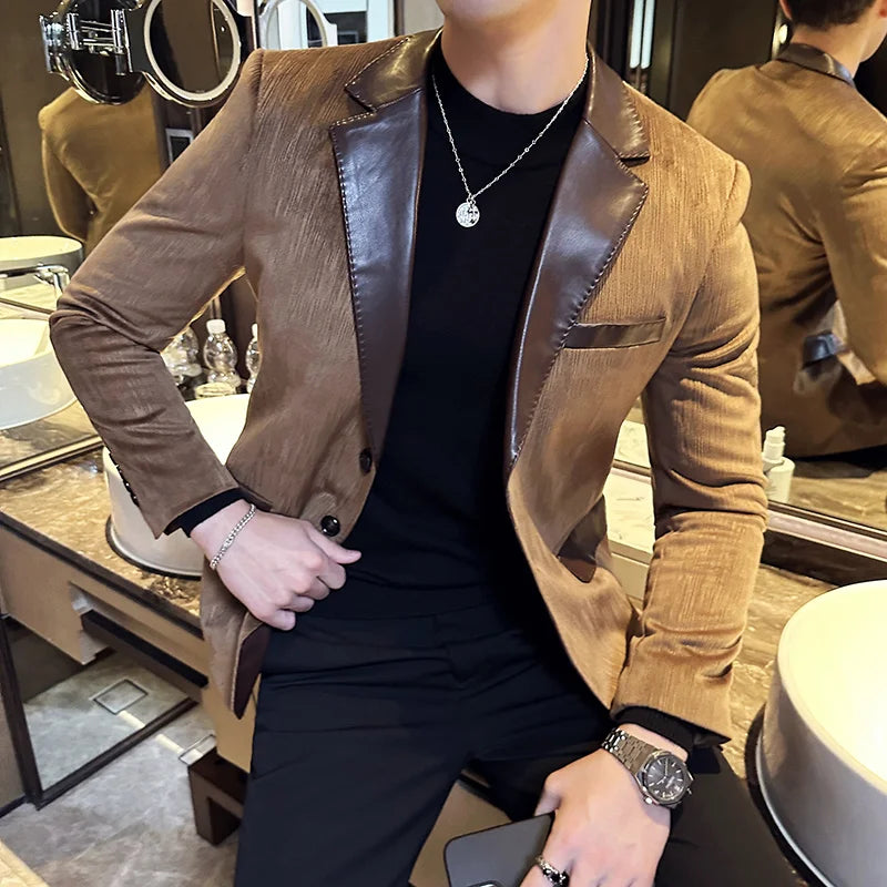 Suede Blazer