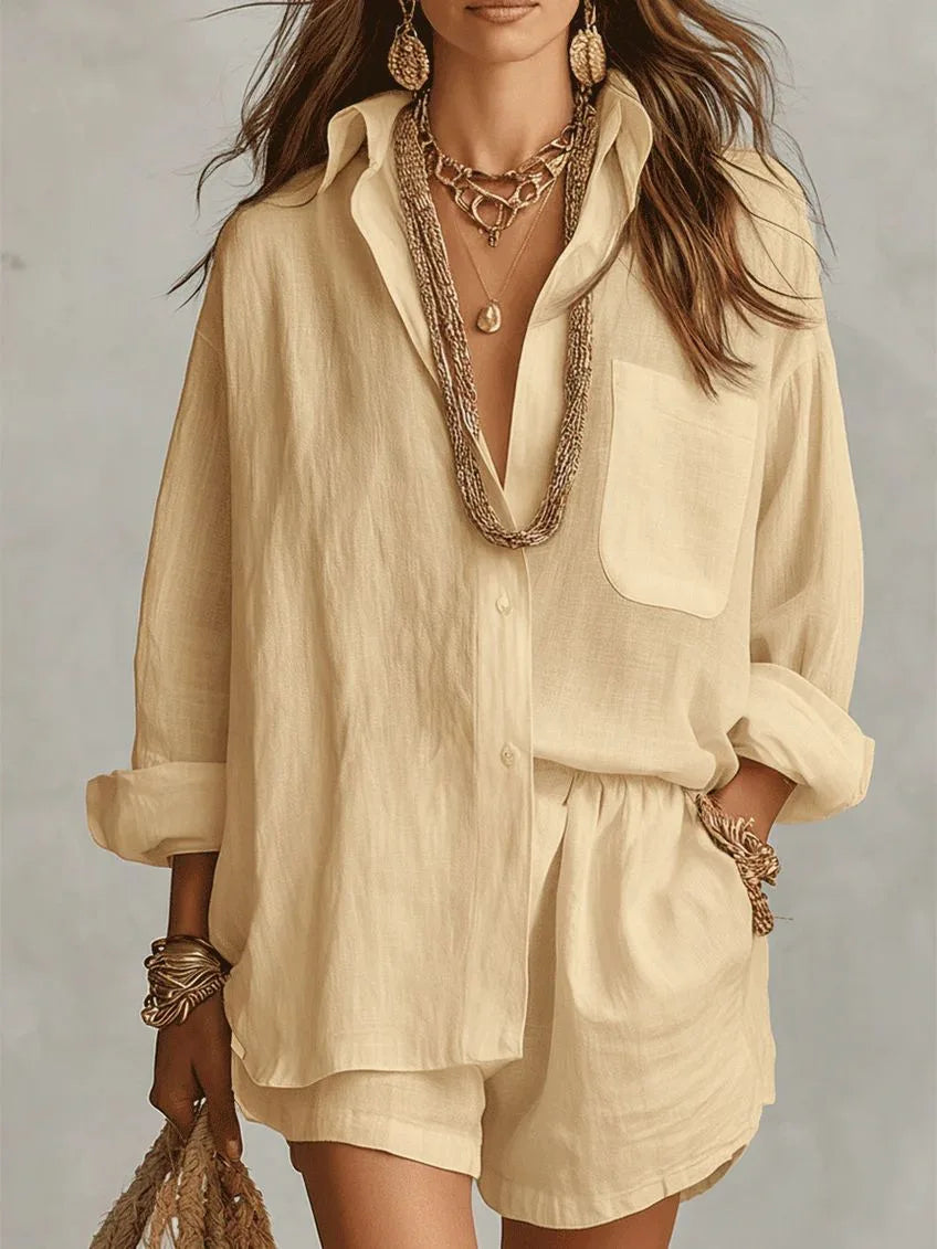Women's Summer Relaxed Matching Set