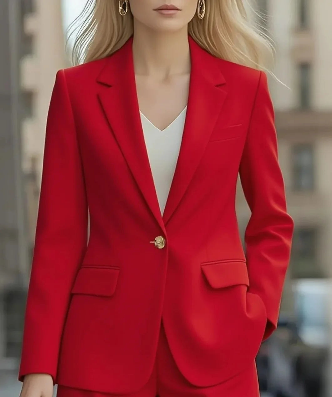 Women's Tailored Office Blazer