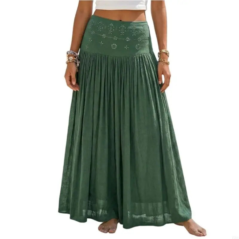 Women's Bohemian Maxi Skirt