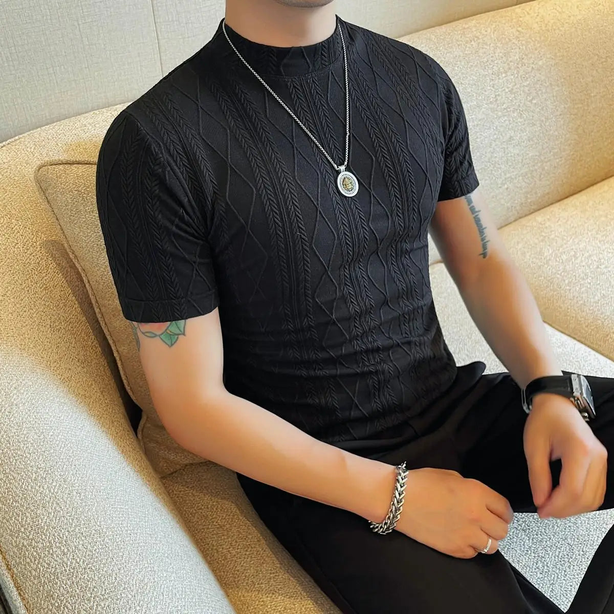 Slim Fit Short-Sleeve T-Shirt